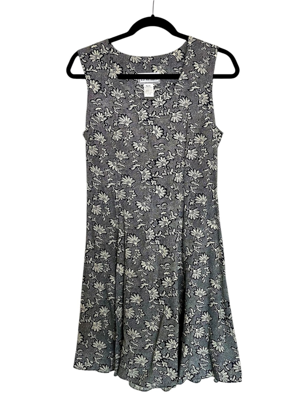 1990’s E.D. Michaels Vintage Floral Sleeveless Dress